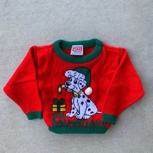 VTG Disney 101 Dalmatians Ugly Christmas Sweater
